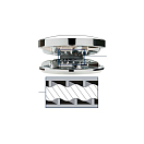 Купить Звездочка для лебедок серий 3500-4000 Vetus Maxwell 5437/058C под цепи диаметром 3/8" G30 ISO, 3/8" G40 ISO, 10мм EN818 с ленточным тормозом 7ft.ru в интернет магазине Семь Футов