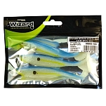 Wizard 86963-103 Мягкий приманка Monnow X Roach 120 mm 3 Единицы White / Blue