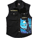 Brandit 61045-11002-5XL Футболка без рукавов Iron Maiden Vintage FOTD Голубой Black 5XL