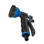 Forniture nautiche italiane 2214428 Пистолет с регулируемым водяным шлангом Серебристый Black / Blue
