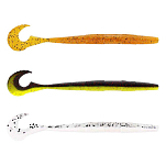 Westin P188-560-018 Swimming Worm Мягкая приманка 130 mm 5g 5 единицы измерения Motoroil Pepper