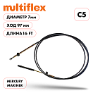 Купить Трос управления газ/реверс Multiflex C5 16' OEM: EEC-005-16-DB в интернет магазине Семь Футов