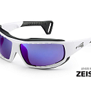 Спортивные очки LiP Typhoon / Gloss White - Black / Zeiss / PA Polarized / Pacific Blue