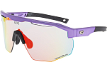 Спортивные очки с диоптриями GOG Argo C / Metallic Purple/Black / Reflex Red, rx-023/e507-6c