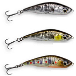 Savage gear 74020 3D Sticklebait Pencil Джиг 55 mm 7g Многоцветный Ayu Green Silver