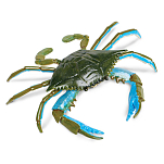 Safari ltd S269729 Blue Crab Фигура Зеленый  Green / Blue From 3 Years 
