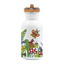 Купить Laken BSFBI Стальная крышка Space Bichitos бутылка 500ml Бесцветный Multicolor 7ft.ru в интернет магазине Семь Футов