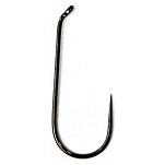 Baetis D2314X D23 Fly Hook 100 единицы Черный  Silver 14 