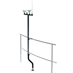 Scanstrut tp-01 Поддержка  Black 10x35x10