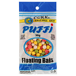 Cukk 92000281 Mini Puffi Small 30g Клубничная плавающая кукуруза Red 6-10 mm