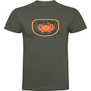 Купить Kruskis CA65500438C075 Футболка с коротким рукавом Fresh Crab Зеленый Dark Army Green XL 7ft.ru в интернет магазине Семь Футов
