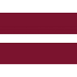 Флаг Латвии гостевой Adria Bandiere BL022 30x45см
