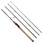 Abu garcia 1561333 Diplomat V2 Travel Спиннинговая Удочка Черный Black 2.74 m 