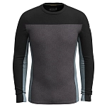 Smartwool SW0025700111.L Базовый слой с длинным рукавом Classic Thermal Merino Colorblock Crew Charcoal H / Black L