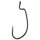 Купить Mikado HJA06-6 Jaws Micro Offset Техасский Крюк Черный Black Nickel 6  7ft.ru в интернет магазине Семь Футов