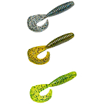 Strike king RGGRUB4-84 Rage Grub 100 Mm Многоцветный  Pearl