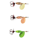 Купить Kinetic E125-468-112 Fizz Ложка 10g Многоцветный  Green / Black Ribbon 7ft.ru в интернет магазине Семь Футов