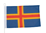 Флаг Аландских островов / Высота: 300 мм