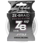 Jatsui D3700615-UNIT Плетёная леска ZE Z8 150 m  Silver 0.180 mm