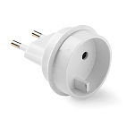 Famatel 1403-E-UNIT Европейский-универсальный 10A 250V Адаптер штепсельной вилки Бесцветный White