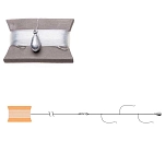 Expert predator 23126 Снасть Bolentino Handmade Terminal EVA 100 m Серебристый Clear / Grey 0.600 mm