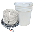 Купить Seachoice 50-44566 1/2 x 200´ Якорная веревка Белая White 1/4 x 10´  7ft.ru в интернет магазине Семь Футов