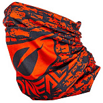 Oneal 1024-N06 Шарф-хомут Wall Оранжевый  Black / Red