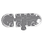 Plastimo 419220 Хромированный затвор для ствола Silver 85 mm