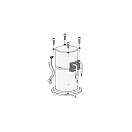 Купить Quick 390458 Запчасть для двигателя маневрового винта BTQ 185T 12V 4300W Black / Grey 30x20x20 7ft.ru в интернет магазине Семь Футов