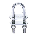 Plastimo 410155 Маленькая проволока U Болт Silver 50 x 4 mm