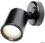 Точечный 16 LED светильник 12/24В 2Вт чёрный корпус из АБС-пластика с выключателем, Osculati 13.517.00