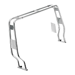 Forniture nautiche italiane 3030825 40 mm Трубка надувных лодок Roll Bar Silver 1150 mm 