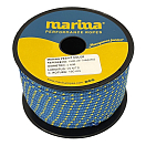Купить Marina performance ropes 1500.25/AZAM3 Marina Pes HT Color 25 m Двойная плетеная веревка Бесцветный Blue / Yellow 3 mm  7ft.ru в интернет магазине Семь Футов