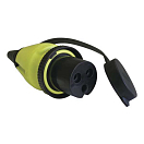 Купить Ratio electric 608790 32A Женский удлинитель  Yellow / Black 6 mm2 7ft.ru в интернет магазине Семь Футов