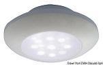 Светильник точечный встраиваемый 12В 0.8Вт 50Лм белый свет / белый корпус, Osculati 13.179.01