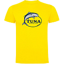 Купить Kruskis CA65500603C065 Футболка с коротким рукавом Tuna Fishing Club Желтый Yellow 3XL 7ft.ru в интернет магазине Семь Футов
