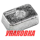 Анод Tohatsu/Mercury 4-15, OMAX (упаковка из 4 шт.) 3H6602180ZN_OM_pkg_4