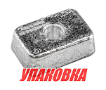 Анод Tohatsu/Mercury 4-15, OMAX (упаковка из 4 шт.) 3H6602180ZN_OM_pkg_4