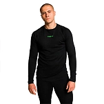 Trangoworld pc010191-110-xl Базовый слой с длинным рукавом TRX2 Wool Evo Black 30x25x2