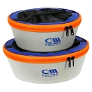 Купить Colmic boxeva510 мешок для приманки PVC Round Mesh 280 Grey / Blue / Orange 40x20x20 28 x 12 cm 7ft.ru в интернет магазине Семь Футов