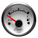 Wema 648511 Silverline 0-190 Ohm Стандартный указатель уровня топлива ЕС Silver 52 mm