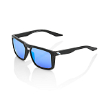 Спортивные очки 100% RENSHAW - Matte Black - HiPER Blue Multilayer Mirror Lens, 60021-00001