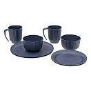 Купить Outwell 651290 Набор столовых приборов Delish 4 Pax Navy Night 7ft.ru в интернет магазине Семь Футов