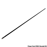 Antenna VHF GLOMEX Glomeasy Line nera Osculati 29.990.04