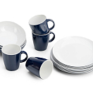 GIMEX 6973532 SOLID LINE Набор посуды / 16 предметов