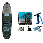 Safe waterman hb100.019 Надувной комплект для падлбординга Wild Air 11´6´´ Military Green 90x55x23 350.5 cm