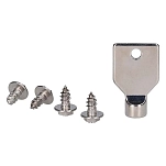 Mikado bma-spikes-01 Шипы Silver 10x7x5