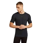 Icebreaker 0a579j001/s Базовый слой с коротким рукавом Merino Blend 125 ZoneKnit™ Crewe Black 30x25x2