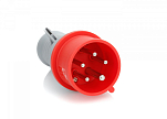Штекер для подключения CEE и проверки последовательности фаз / 16 А / 400 В / штекер