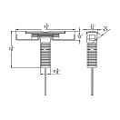 Купить Taco metals 236-F389960 Набор светодиодных светильников Suproflex 65.08 mm Серебристый Grey 7ft.ru в интернет магазине Семь Футов